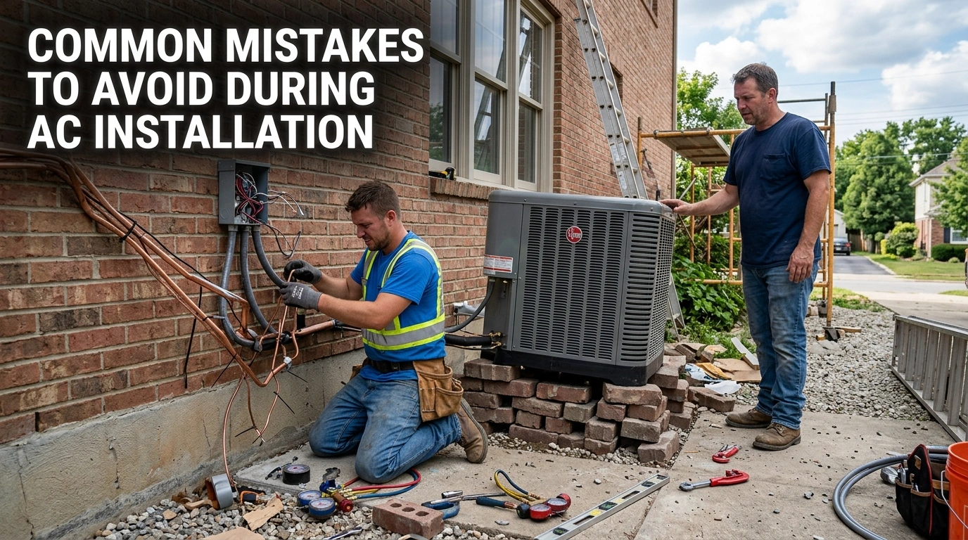 Common Mistakes to Avoid During AC Installation